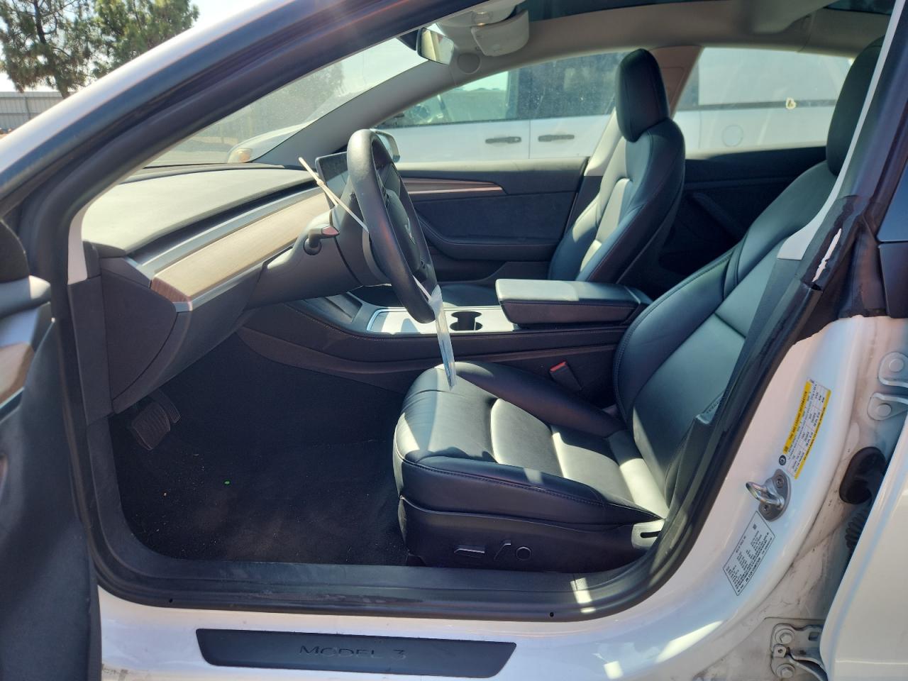 2022 Tesla Model 3 VIN: 5YJ3E1EA6NF375695 Lot: 80127385