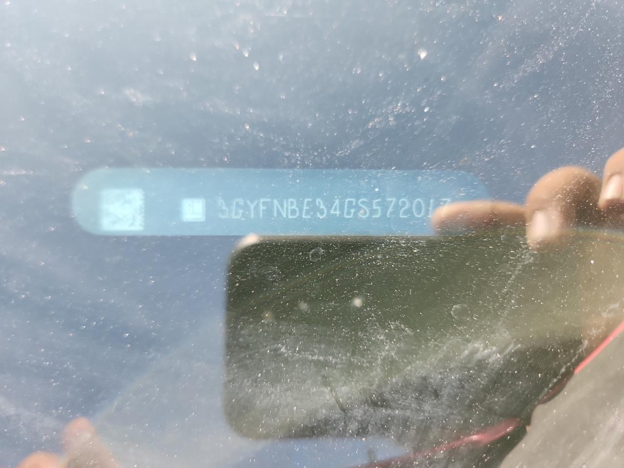 2016 Cadillac Srx Luxury Collection VIN: 3GYFNBE34GS572017 Lot: 68697265