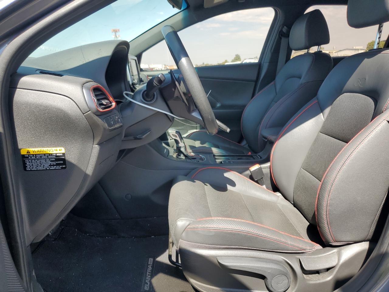 2019 Hyundai Elantra Gt N Line VIN: KMHH55LC0KU118483 Lot: 84385415