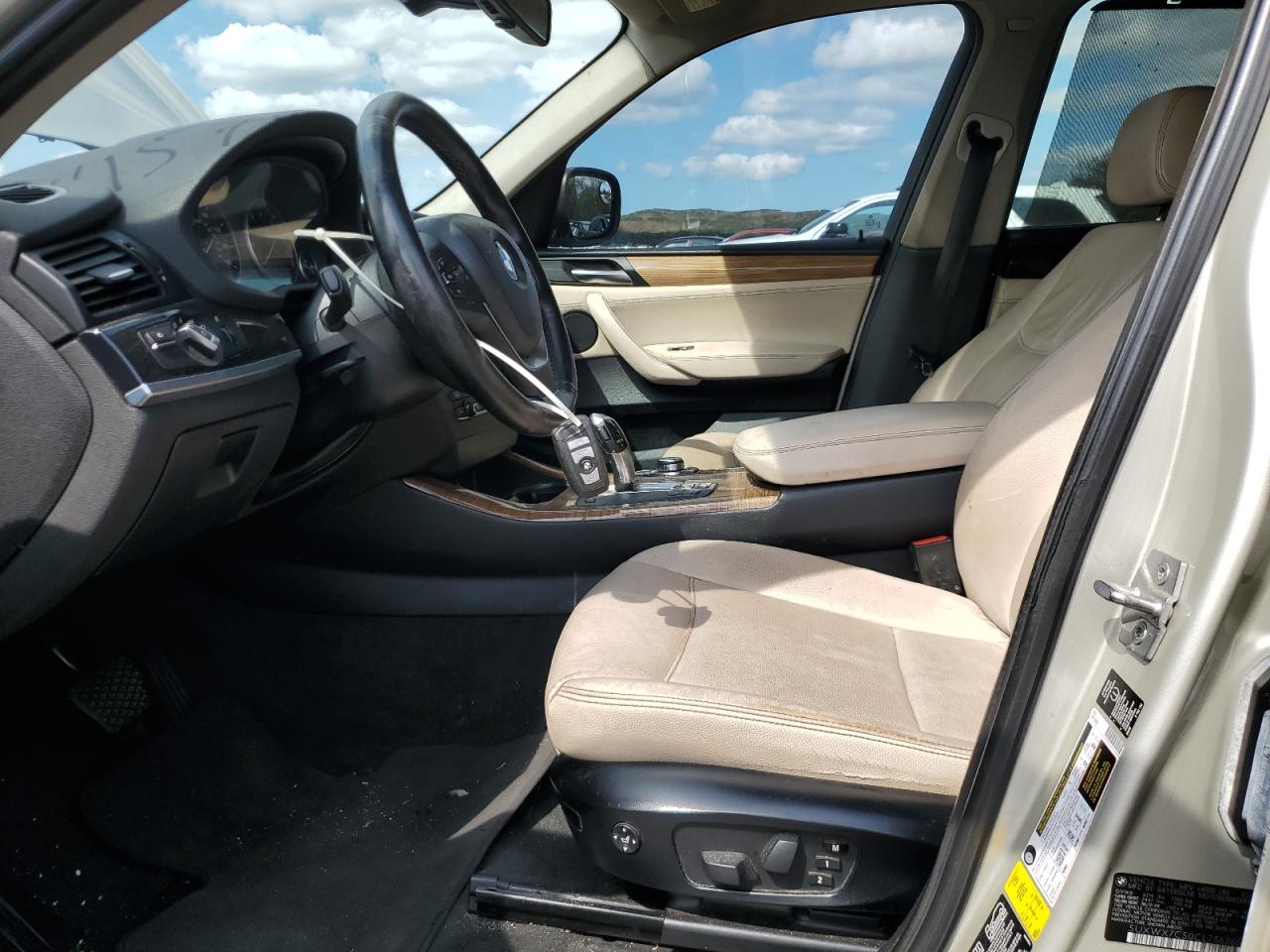 2012 BMW X3 xDrive35I VIN: 5UXWX7C50CL736265 Lot: 80011575