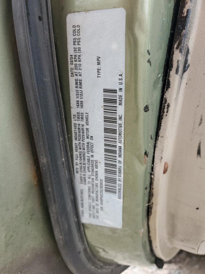 2005 Subaru Legacy Outback 2.5I Limited VIN: 4S4BP62C357303623 Lot: 93476325