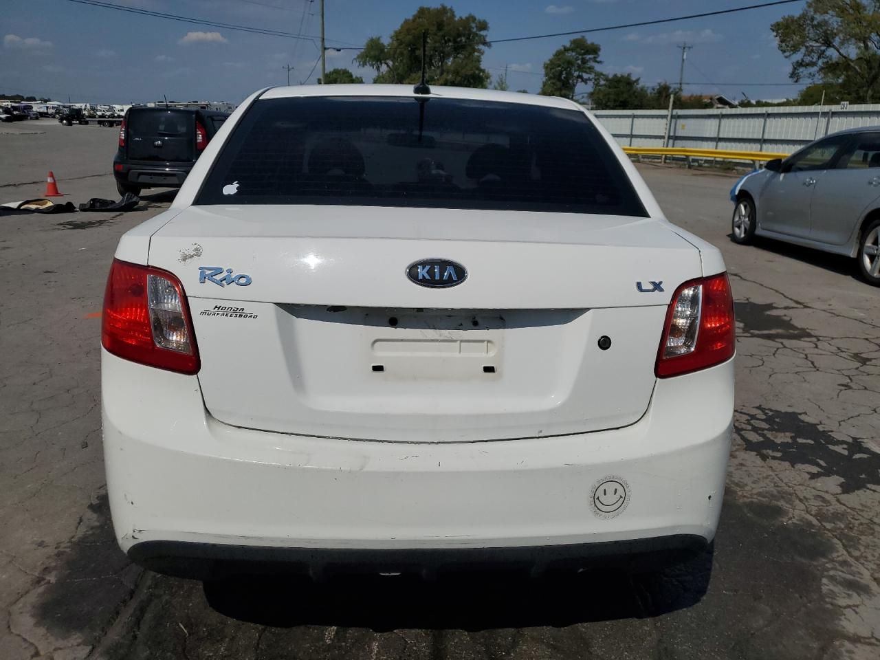 2010 Kia Rio Lx VIN: KNADH4A35A6680550 Lot: 80386105