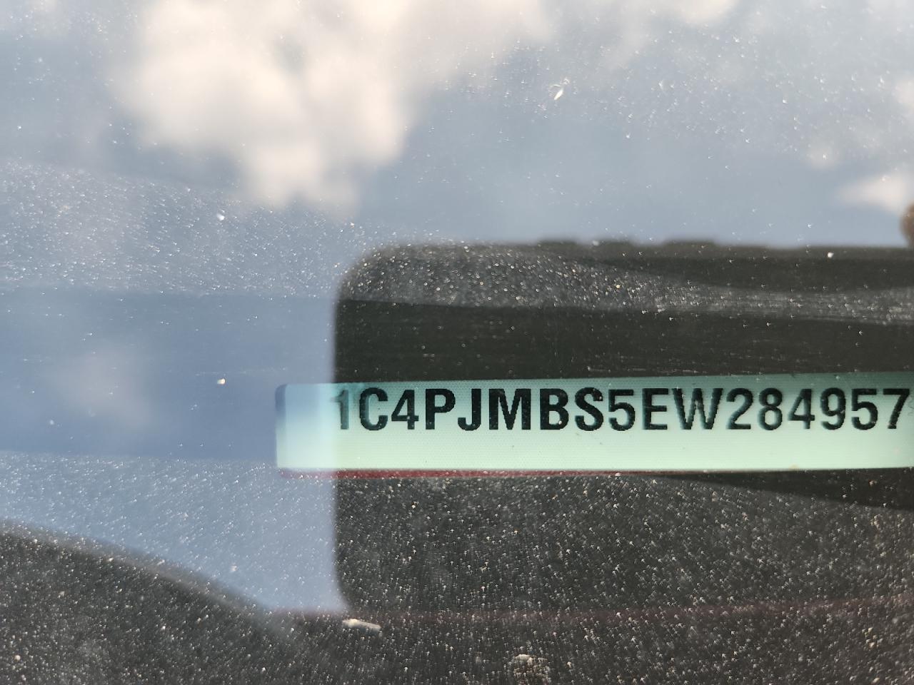 2014 Jeep Cherokee Trailhawk VIN: 1C4PJMBS5EW284957 Lot: 72051195