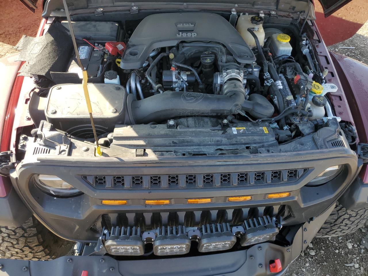 2021 Jeep Wrangler Unlimited Rubicon VIN: 1C4HJXFG2MW736468 Lot: 83991855