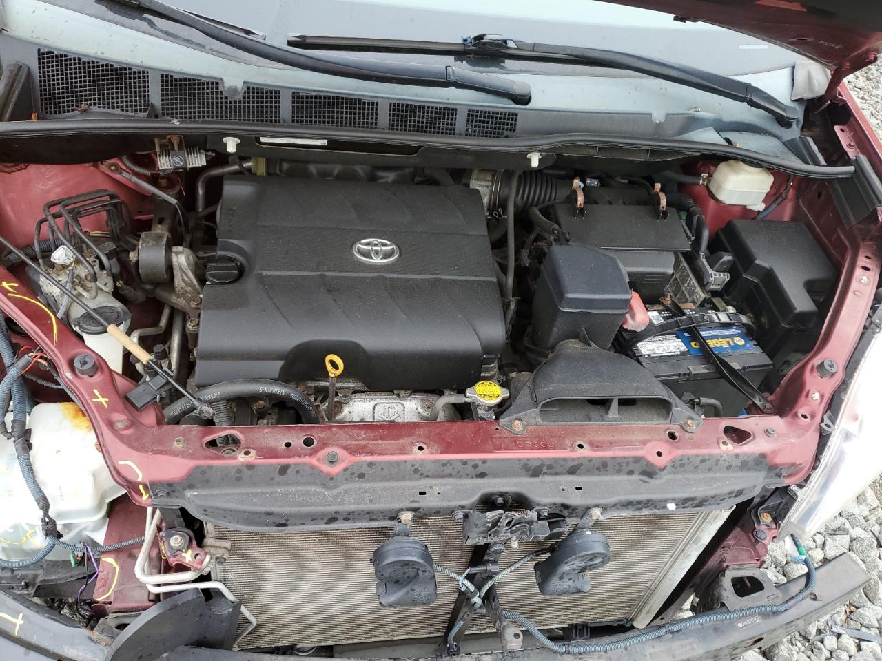 2011 Toyota Sienna Le VIN: 5TDKK3DC7BS138501 Lot: 81952455