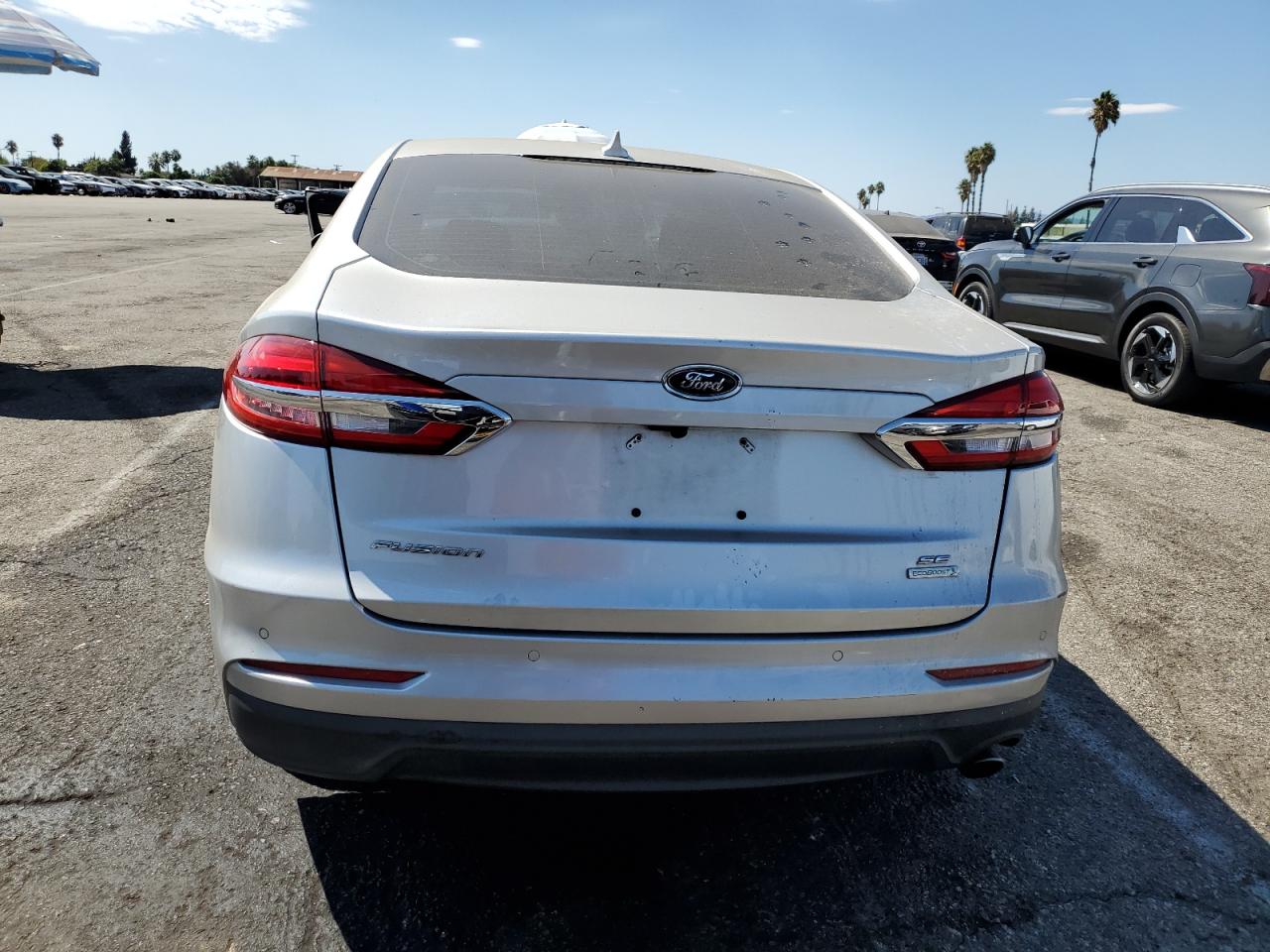 2019 Ford Fusion Se VIN: 3FA6P0HD9KR186403 Lot: 80917235
