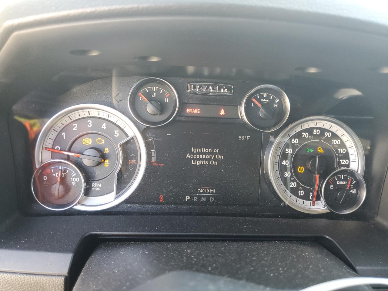 2019 Ram 1500 Classic Laramie VIN: 1C6RR7NM4KS703987 Lot: 84194965