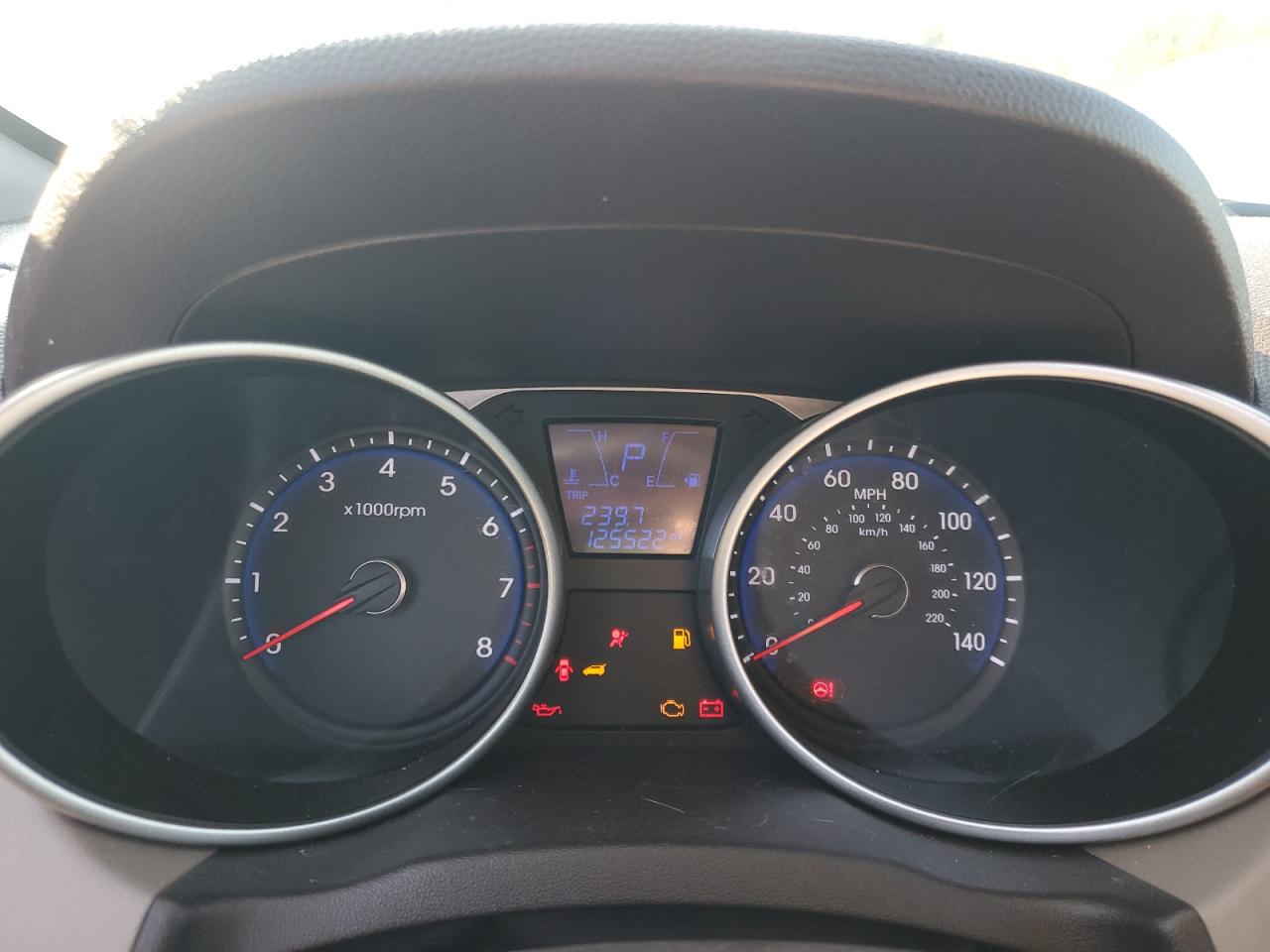 2014 Hyundai Tucson Gls VIN: KM8JUCAG6EU847252 Lot: 80514605