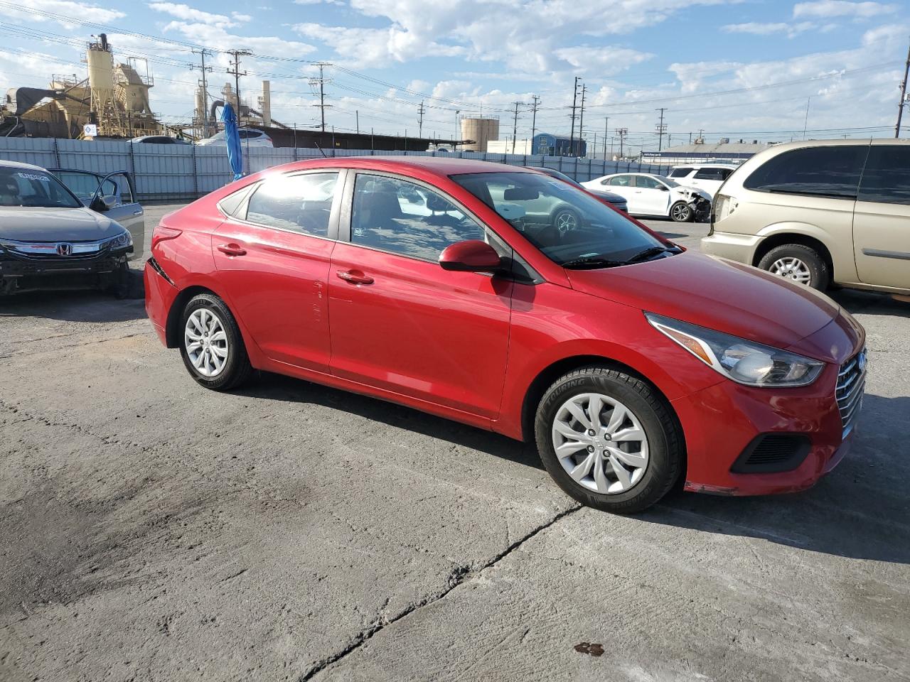 2020 Hyundai Accent Se VIN: 3KPC24A69LE099060 Lot: 81656325
