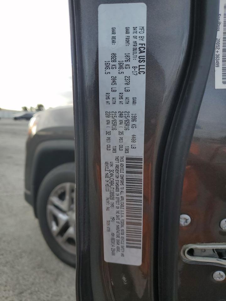 2018 Jeep Compass Sport VIN: 3C4NJCAB4JT139928 Lot: 71929575