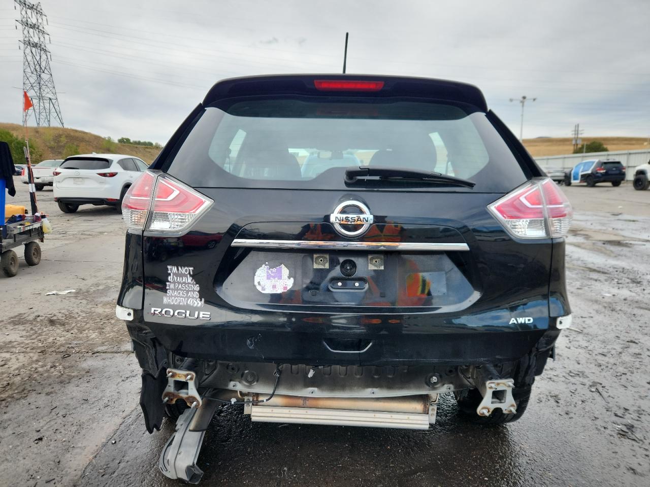 2015 Nissan Rogue S VIN: KNMAT2MV9FP532750 Lot: 81630245