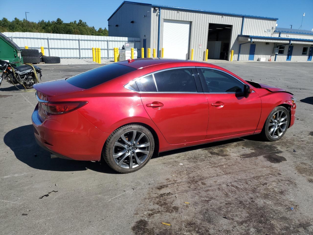 2016 Mazda 6 Grand Touring red sedan gas JM1GJ1W59G1474666 photo #4