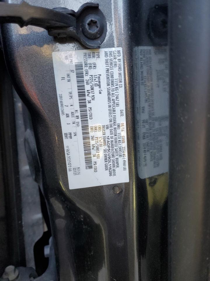 2016 Ford C-Max Premium Sel VIN: 1FADP5CU9GL116286 Lot: 80841655