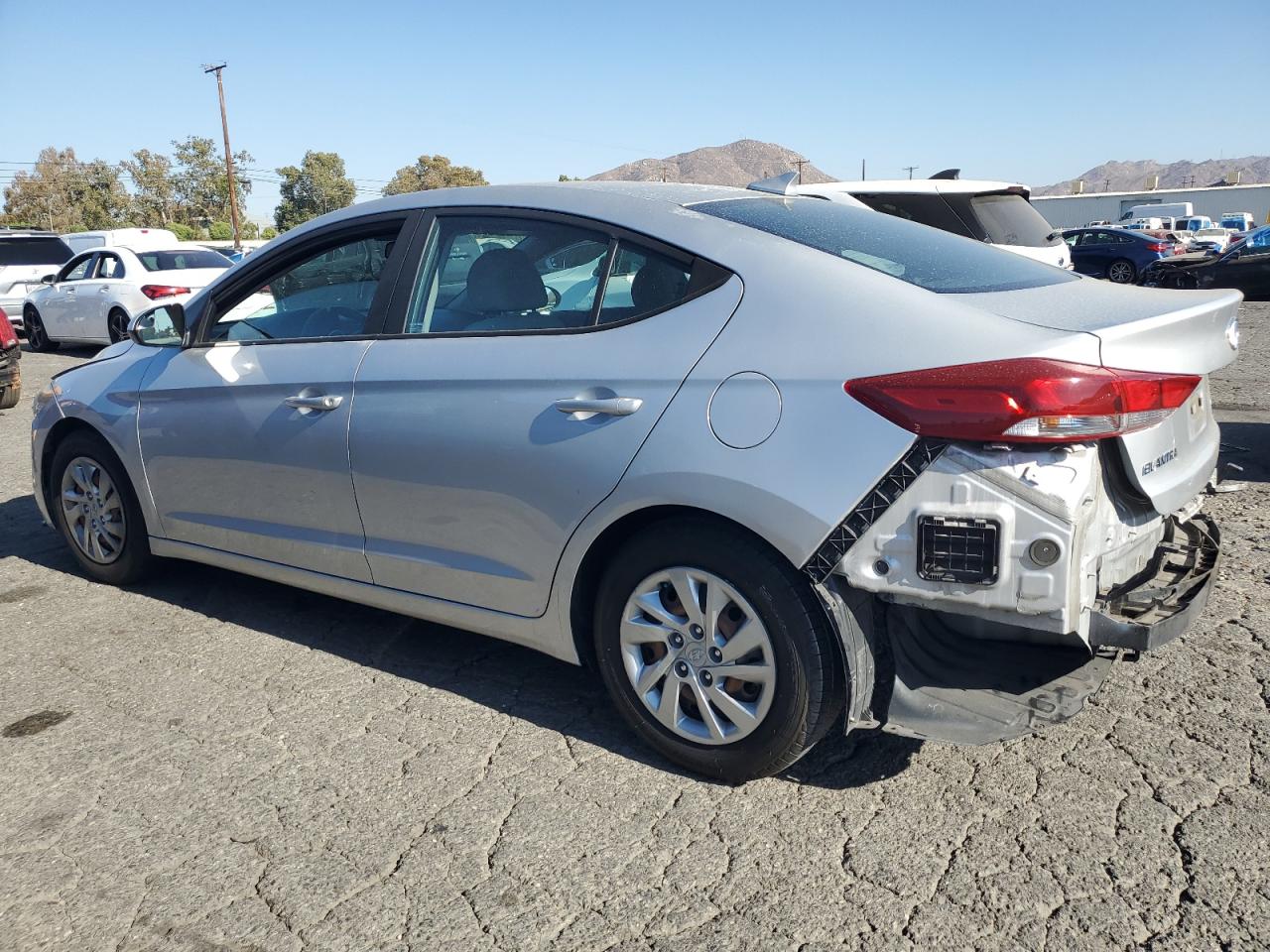 2017 Hyundai Elantra Se silver null gasoline KMHD74LF1HU118837 photo #3