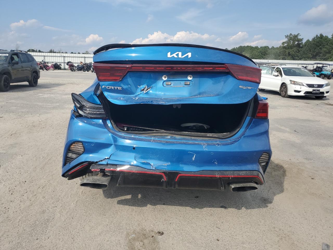 2022 Kia Forte Gt VIN: 3KPF44AC1NE465951 Lot: 80938015