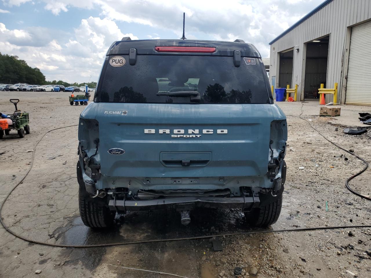 2022 Ford Bronco Sport Badlands VIN: 3FMCR9D91NRD95986 Lot: 71091215