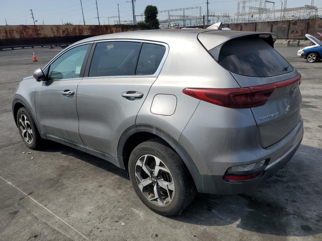 2021 Kia Sportage Lx grey null gas KNDPM3AC9M7863714 photo #3