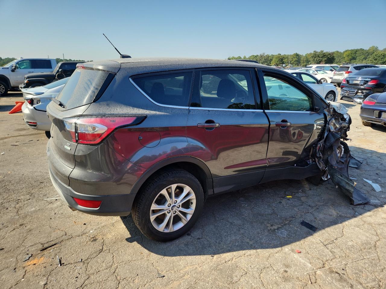 2017 Ford Escape Se VIN: 1FMCU0GD6HUE39651 Lot: 80450085