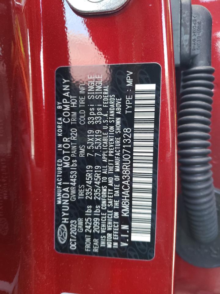 2024 Hyundai Kona N Line VIN: KM8HACA38RU071328 Lot: 81124845