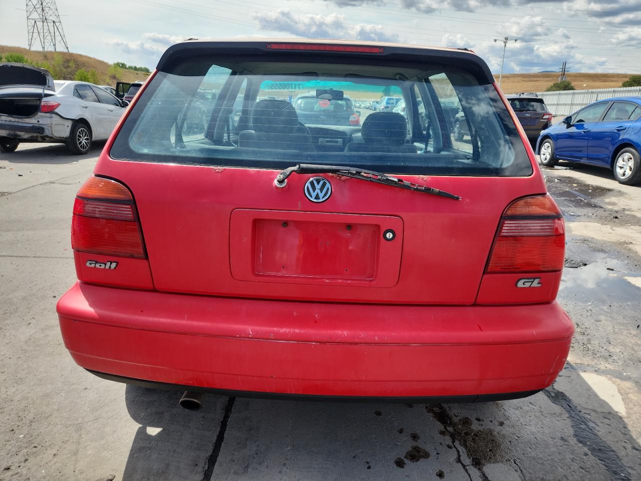 1996 Volkswagen Golf Gl VIN: 3VWFA81H3TM101400 Lot: 71706555