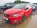 2015 SEAT IBIZA FR BLACK TSI  for sale at Copart WISBECH