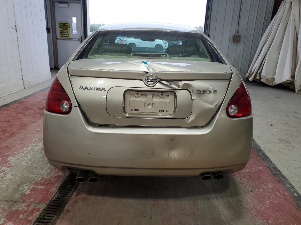 2006 Nissan Maxima Se VIN: 1N4BA41E76C834139 Lot: 70169245