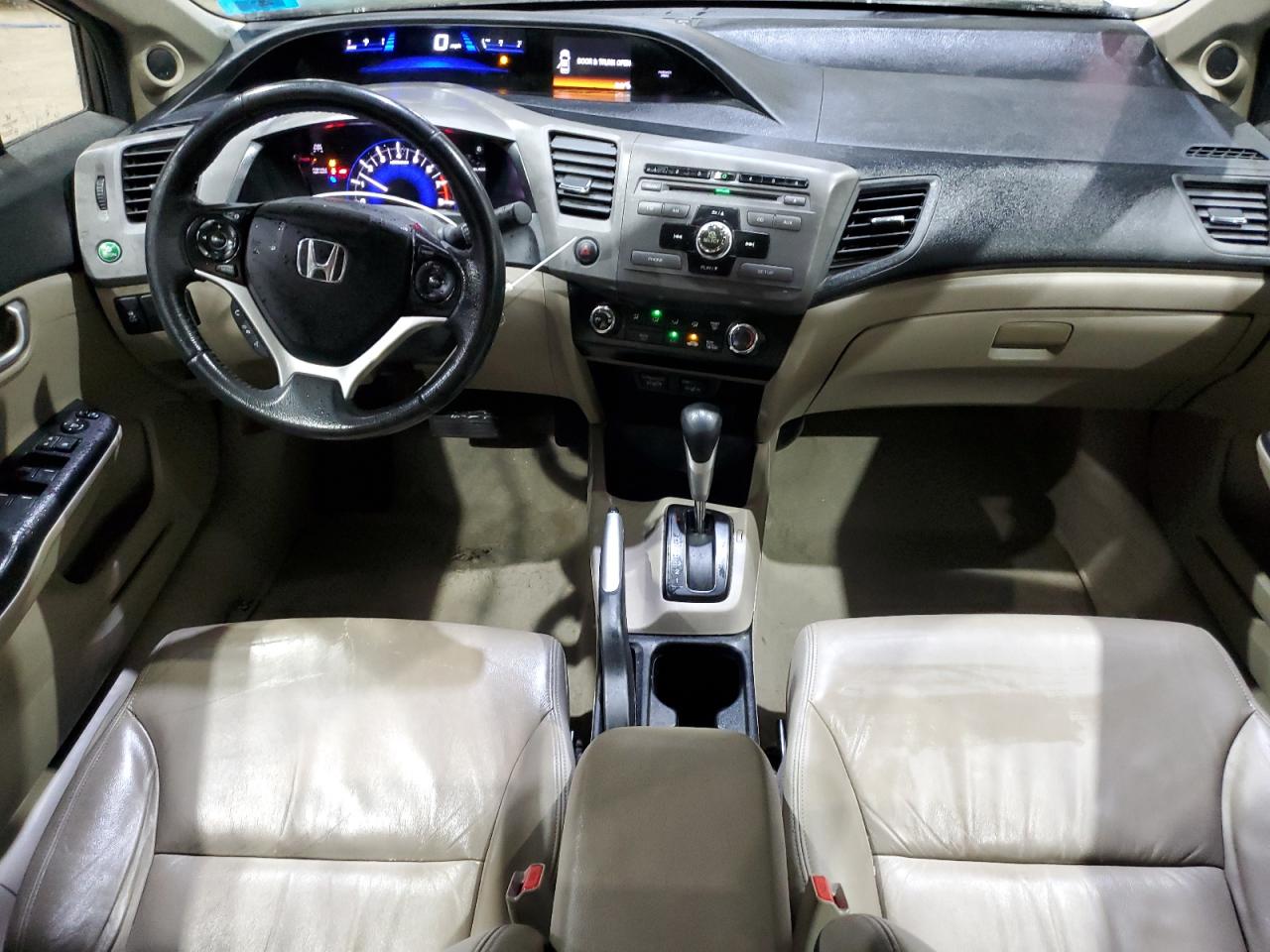 2012 Honda Civic Exl VIN: 19XFB2F99CE089696 Lot: 80434675