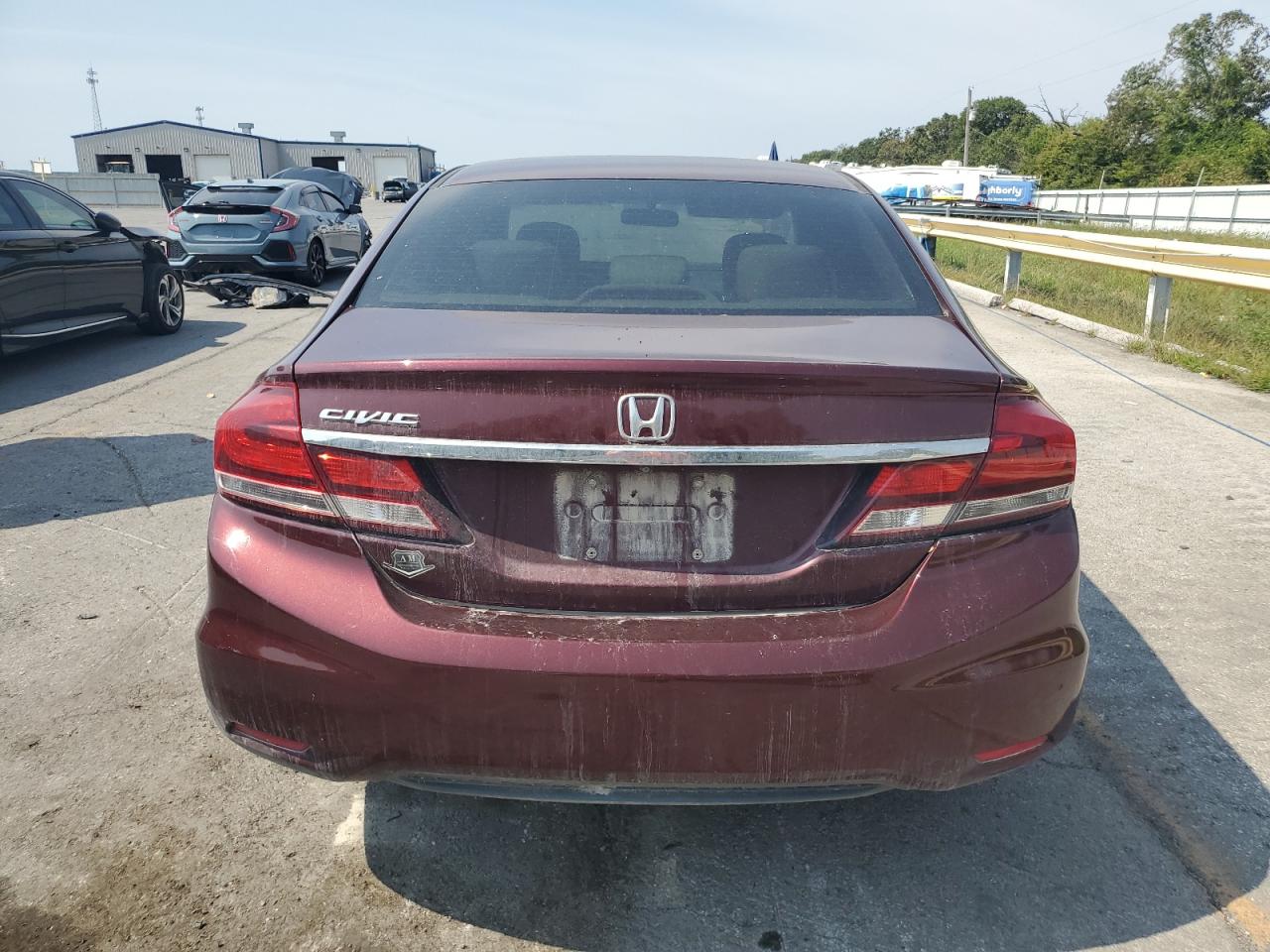 2014 Honda Civic Lx VIN: 19XFB2F55EE056260 Lot: 80151325