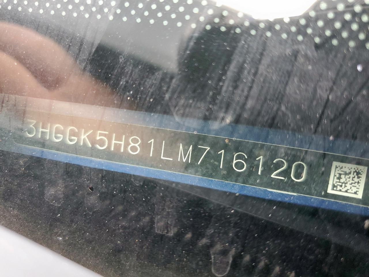 2020 Honda Fit Ex VIN: 3HGGK5H81LM716120 Lot: 83783885