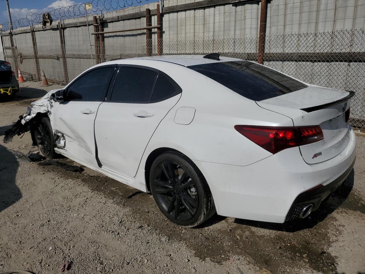 2020 Acura Tlx Technology white null gas 19UUB1F62LA011742 photo #3