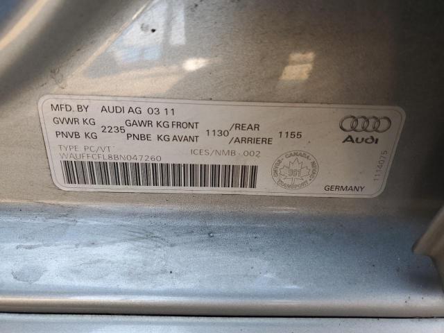 2011 AUDI A4 PREMIUM PLUS