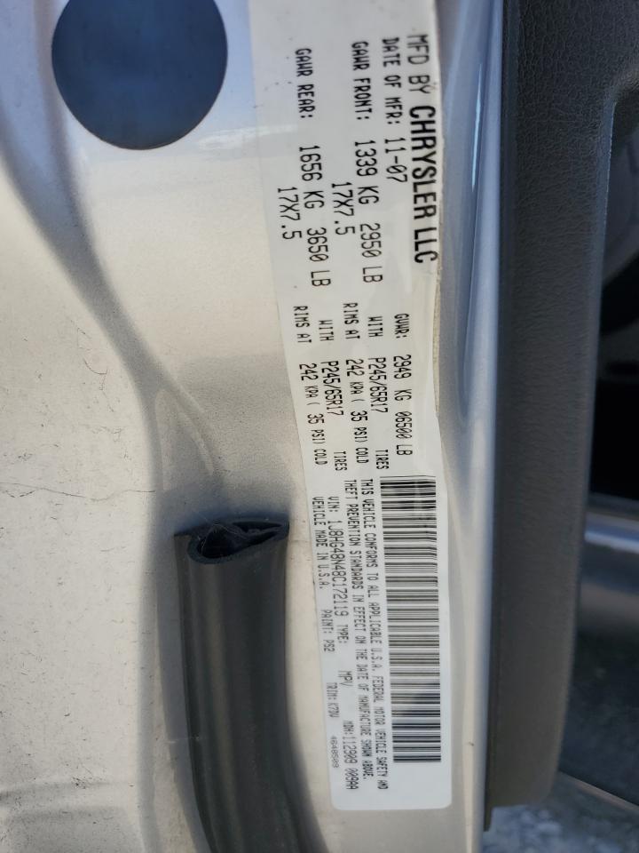 2008 Jeep Commander Sport VIN: 1J8HG48N48C172119 Lot: 80318435