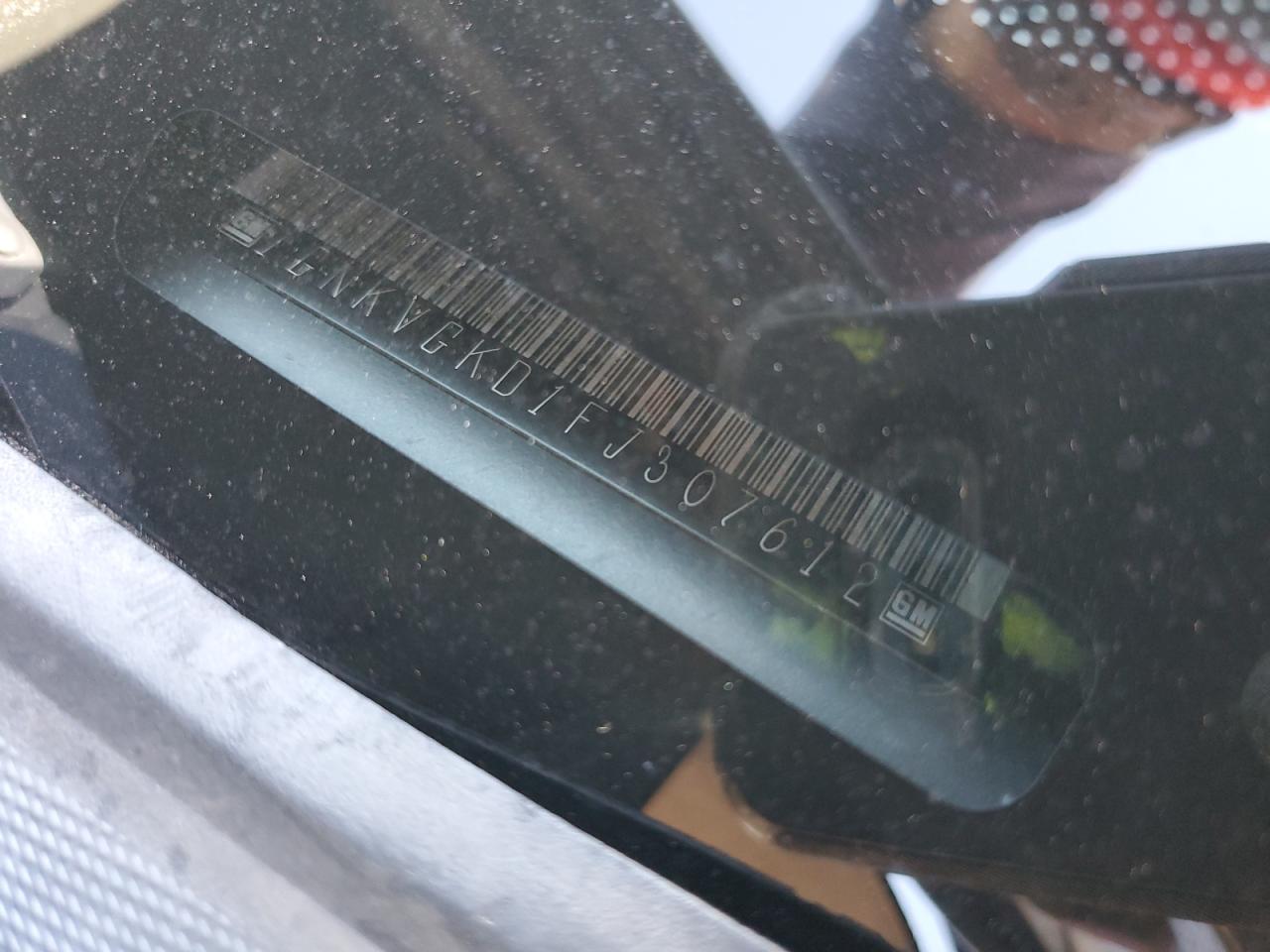 2015 Chevrolet Traverse Lt VIN: 1GNKVGKD1FJ307612 Lot: 80917595