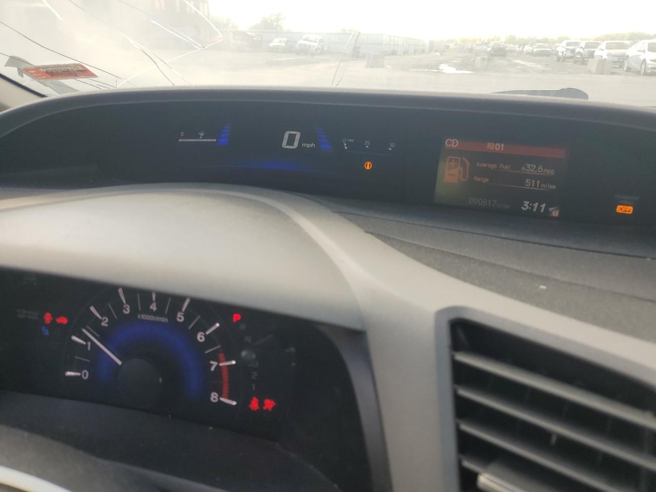 2012 Honda Civic Lx VIN: 19XFB2F50CE104891 Lot: 83970055