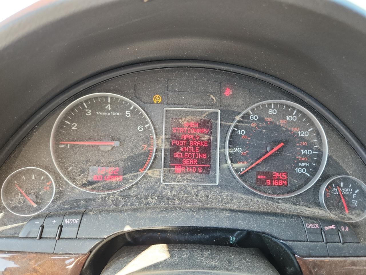 2004 Audi A4 3.0 Quattro VIN: WAULT68E44A215143 Lot: 80504815