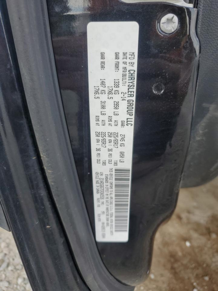 2014 Dodge Grand Caravan Se VIN: 2C4RDGBG7ER302526 Lot: 81105335