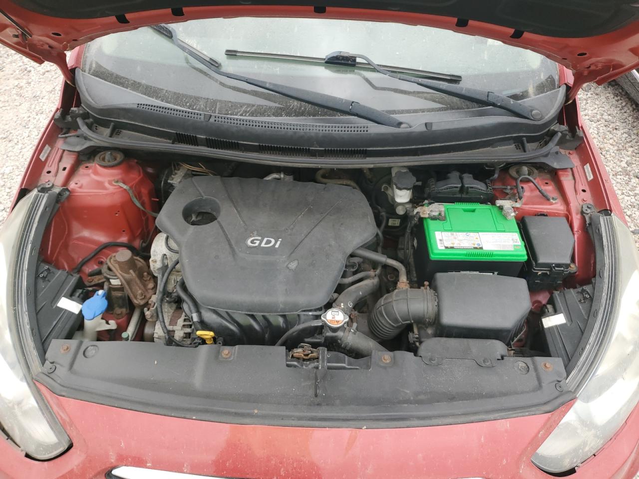 2012 Hyundai Accent Gls VIN: KMHCT4AE1CU125202 Lot: 71110805