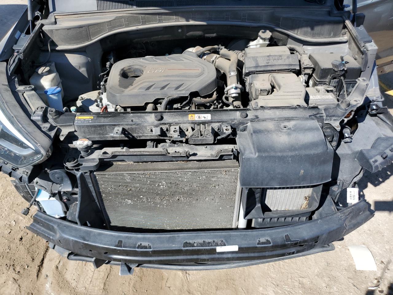 2017 Hyundai Santa Fe Sport VIN: 5XYZW4LAXHG462461 Lot: 81807855