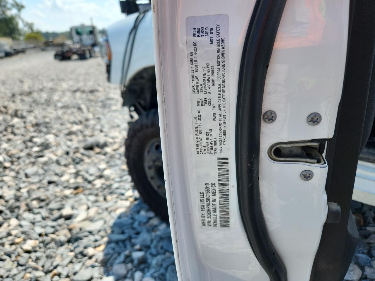 2024 Ram 3500 Big Horn VIN: 3C63RRHL5RG156010 Lot: 81467845