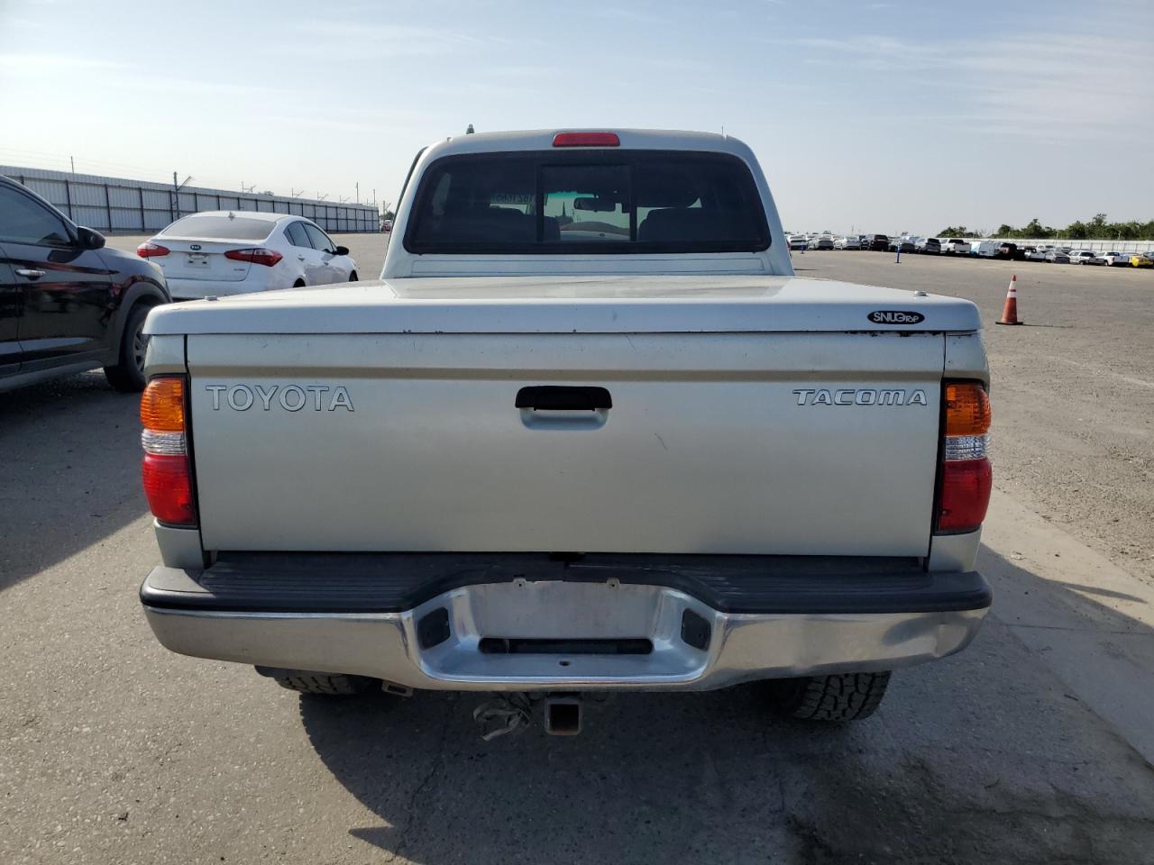 2002 Toyota Tacoma Double Cab VIN: 5TEHN72N42Z117833 Lot: 81821865