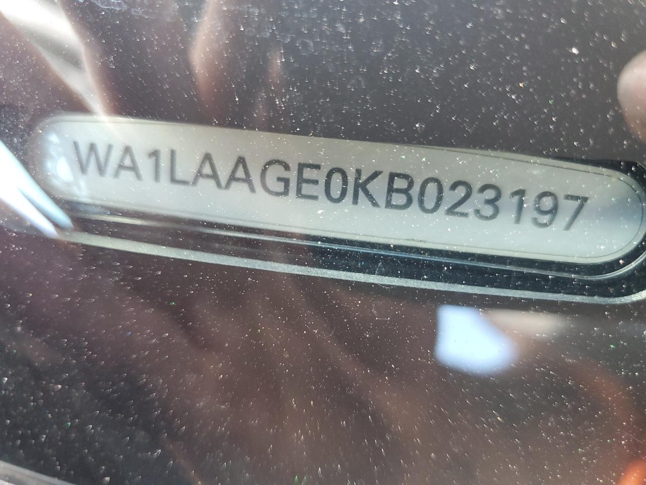 2019 Audi E-Tron Premium Plus VIN: WA1LAAGE0KB023197 Lot: 83927275