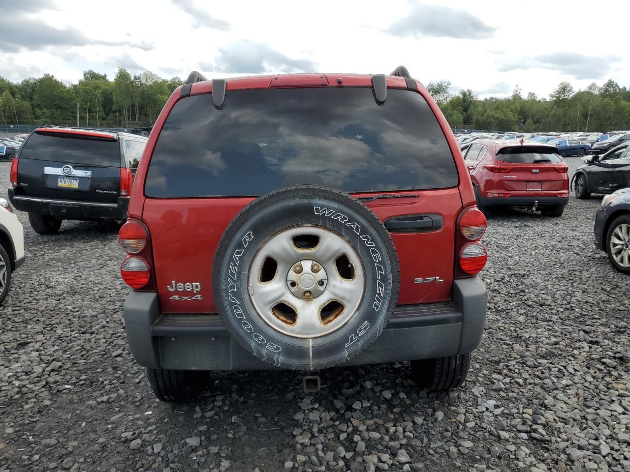 2007 Jeep Liberty Sport VIN: 1J4GL48K77W522421 Lot: 71599975