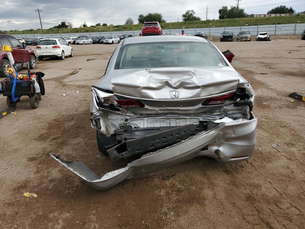 2014 Honda Civic Lx VIN: 2HGFB2F58EH505422 Lot: 80640525