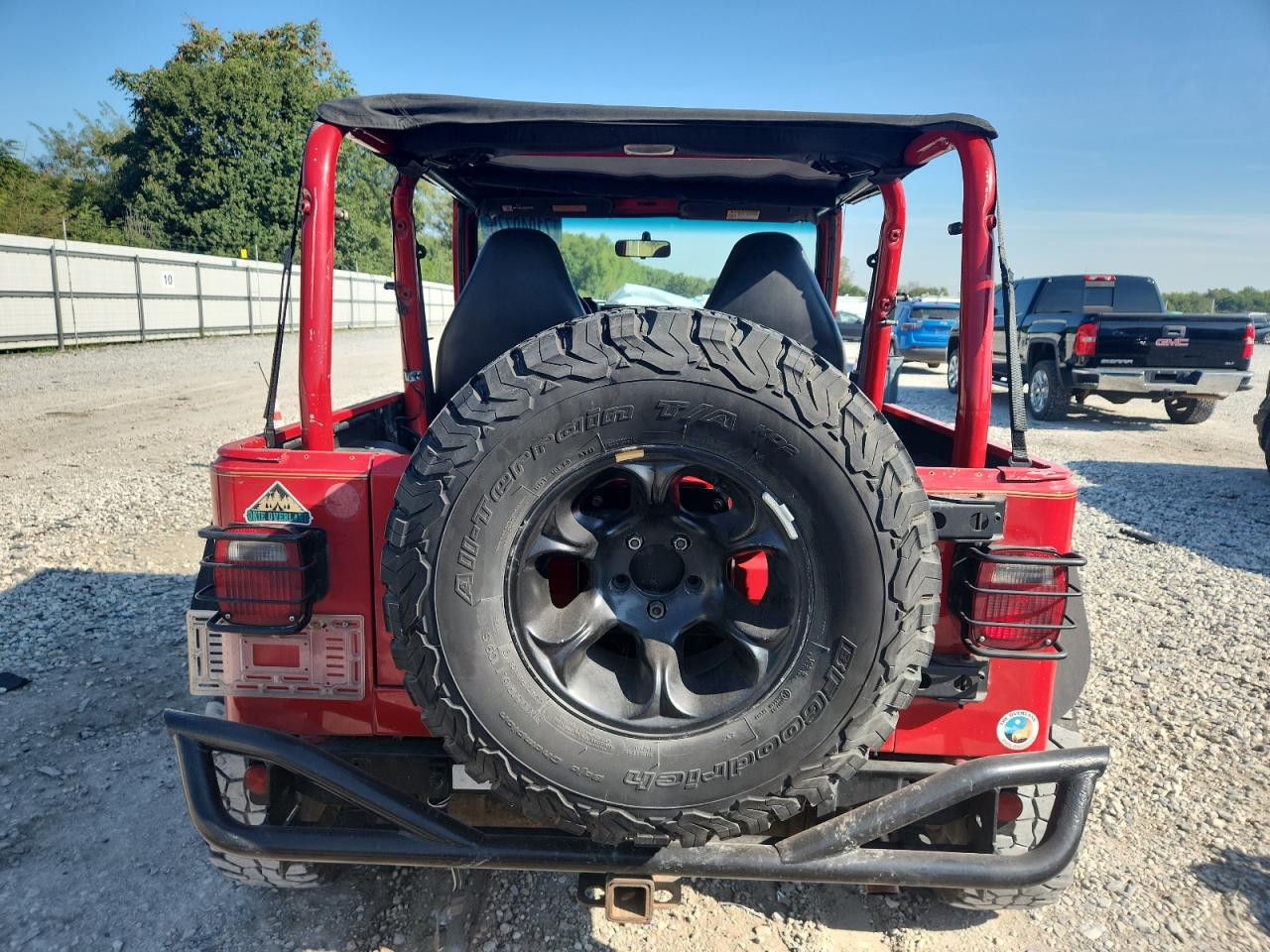 1999 Jeep Wrangler / Tj Sport VIN: 1J4FY19S8XP458426 Lot: 71040775