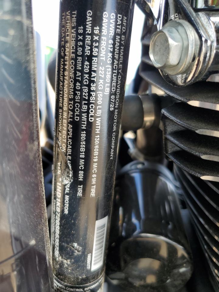 2025 Harley-Davidson Flhx VIN: 1HD1KB720SB635730 Lot: 81400505