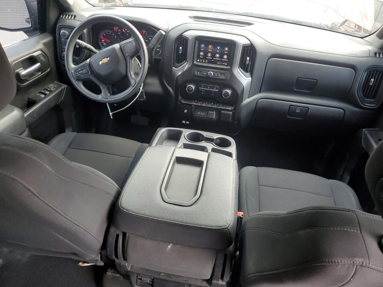 2021 Chevrolet Silverado K1500 Custom VIN: 3GCPYBEK0MG367835 Lot: 80188375