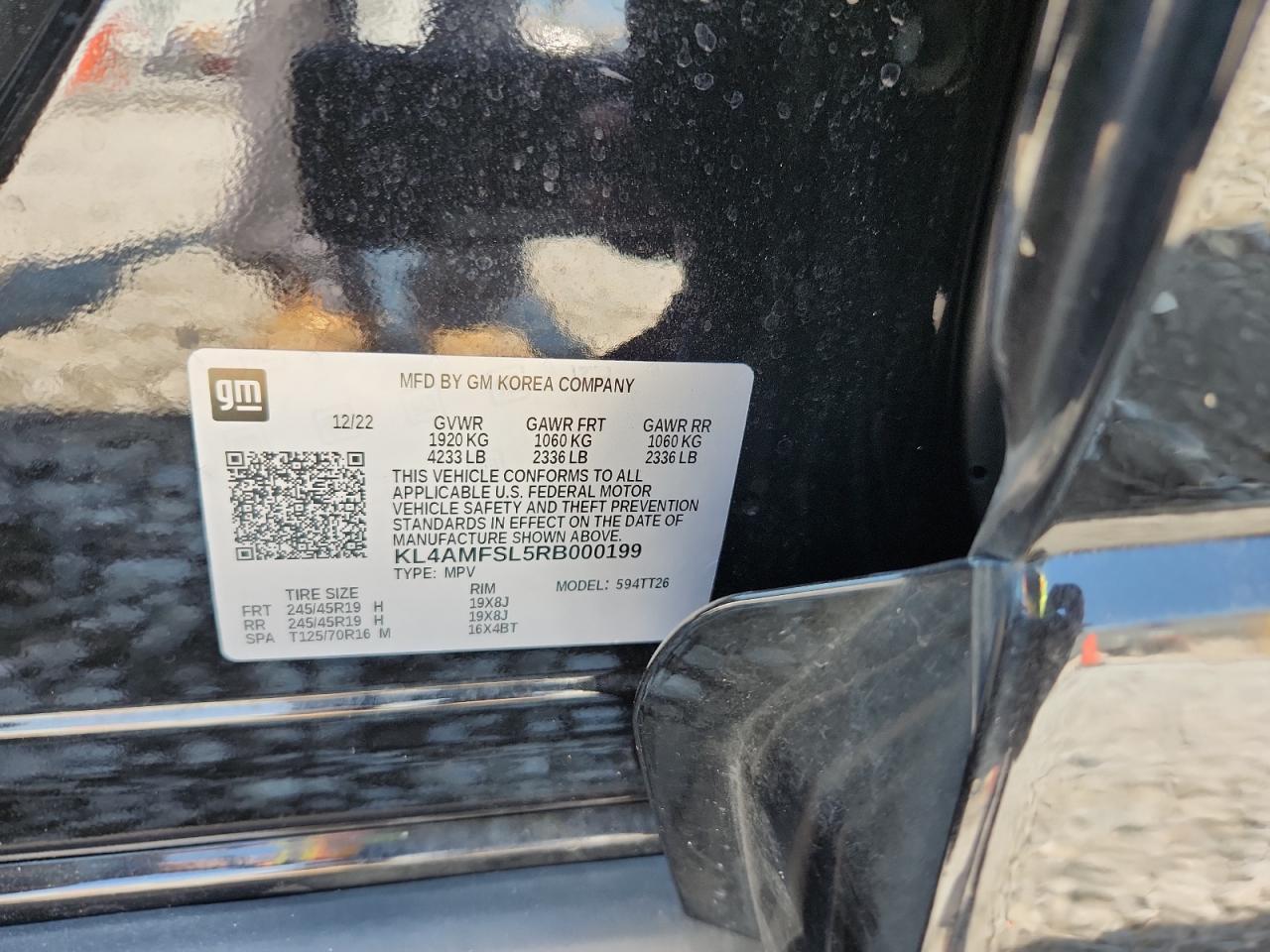 2024 Buick Encore Gx Avenir VIN: KL4AMFSL5RB000199 Lot: 80290605