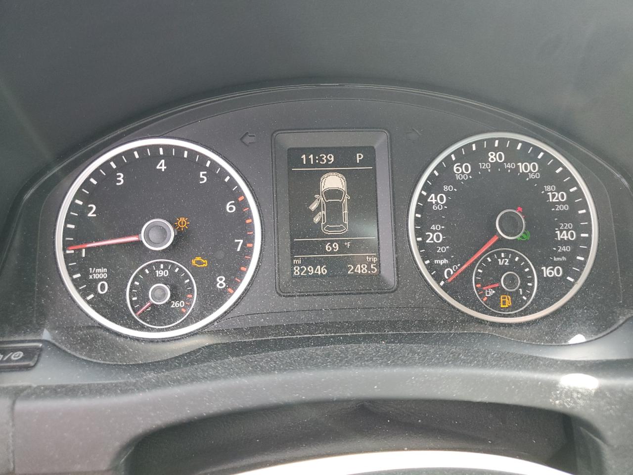2015 Volkswagen Tiguan S VIN: WVGBV7AX5FW608094 Lot: 81306925
