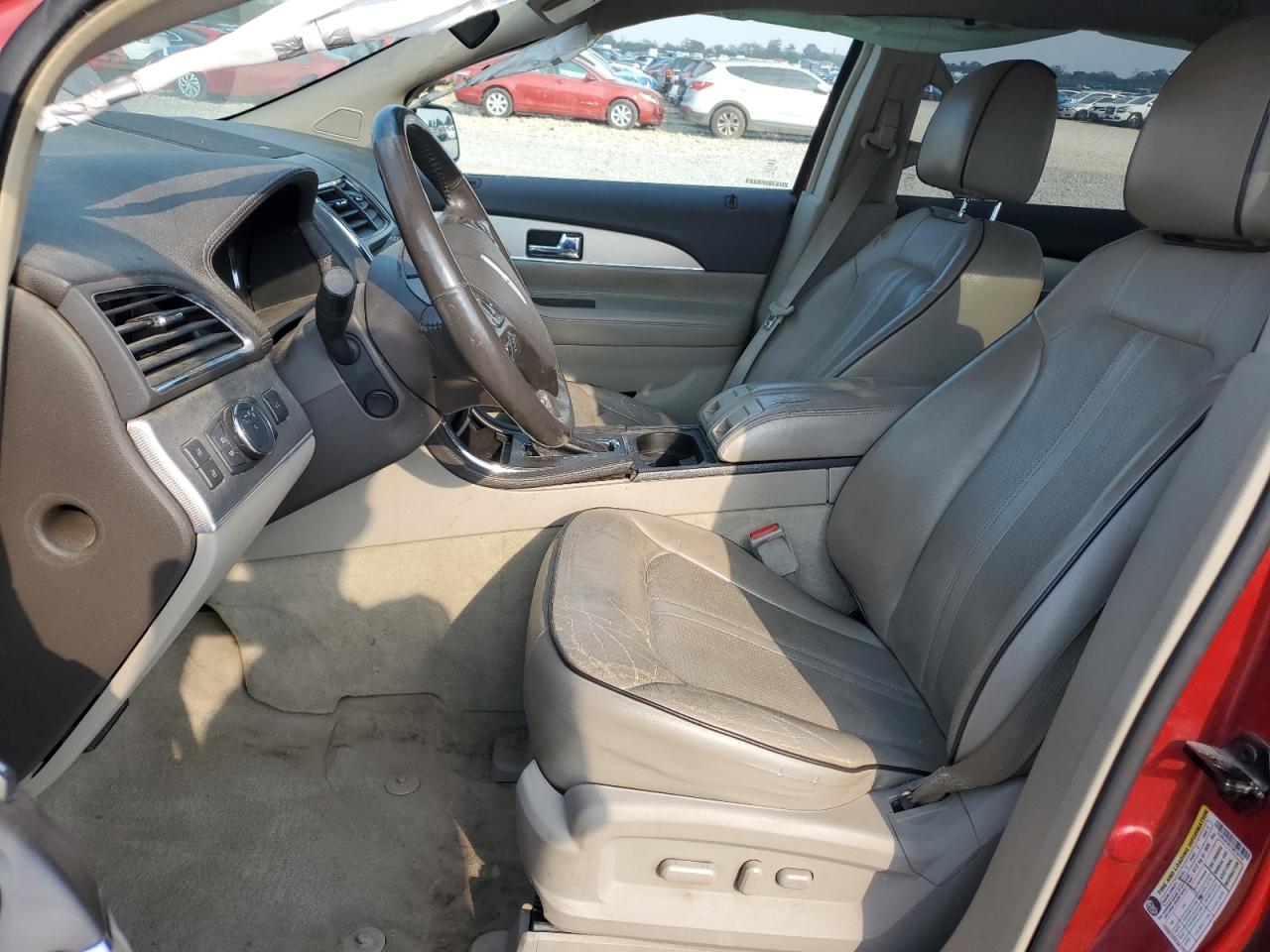 2012 Lincoln Mkx VIN: 2LMDJ8JK1CBL16734 Lot: 81206535