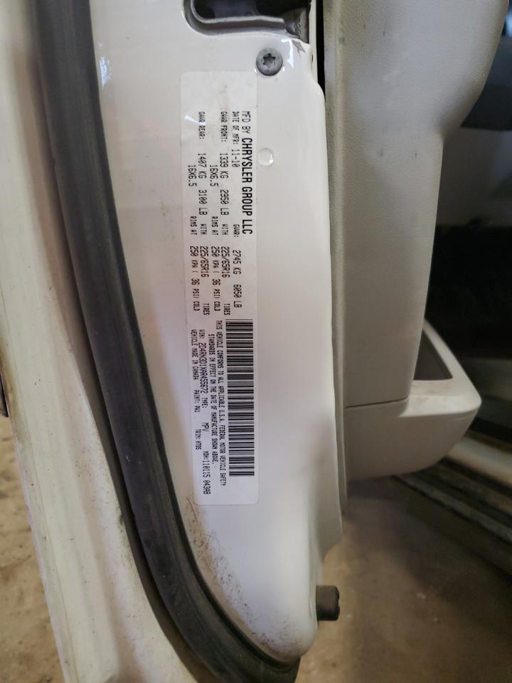 2010 Dodge Grand Caravan Hero VIN: 2D4RN3D1XAR455672 Lot: 81775395